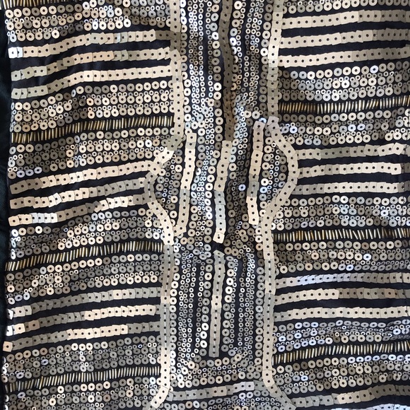 Emerald Gold Party Dress - Picture 4 of 4